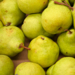 grüne Birnen