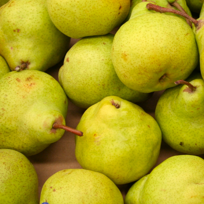 grüne Birnen